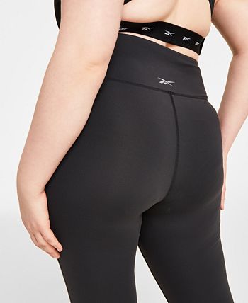 Leggings Reebok Lux 3/4 Feminina Preta Tamanho 1X
