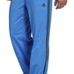 Calça de corrida adidas Primegreen Essentials Warm Up com bainha aberta e 3 listras, azul, tamanho GG