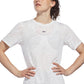 Camiseta Reebok Burnout Feminina Branca Tamanho Médio
