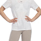 Camiseta Reebok Burnout Feminina Branca Tamanho Médio