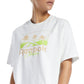 Camiseta Reebok Feminina Algodão Estampada Branca Tamanho X-G