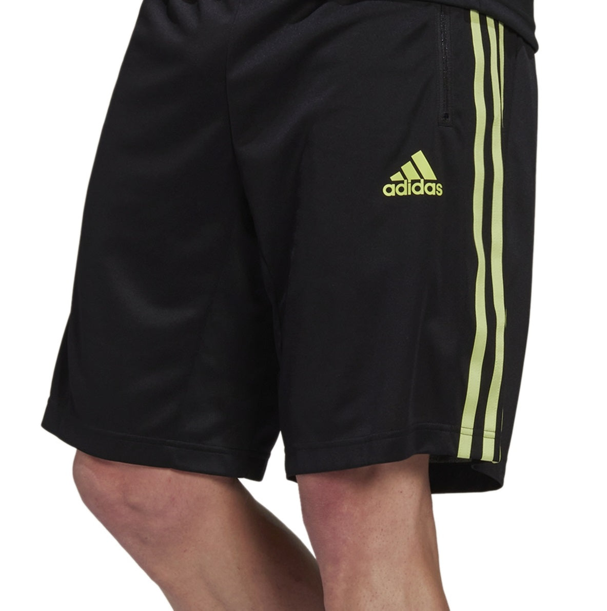 Shorts Adidas Primeblue Designed 2 Move 10 3 Stripes Masculino Preto Tamanho Médio