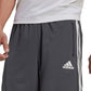 Shorts Adidas Primeblue Designed 2 Move 10 3 Listras Masculino Cinza Tamanho P