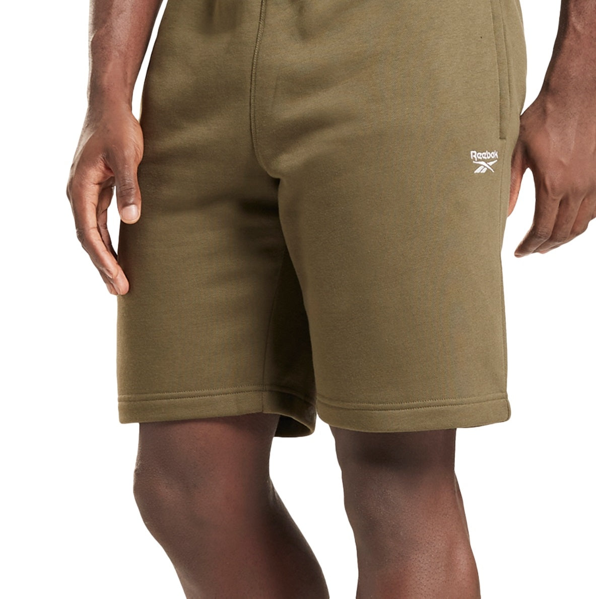 Shorts de lã masculino Reebok verde tamanho GG