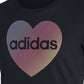Camiseta feminina Adidas Cotton Badge Of Sport Logo Graphic, preta, tamanho médio