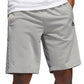 Shorts Adidas Badge Of Sport Regular Fit Tricot 10 Masculino Cinza Tamanho X-G