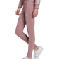 Calça legging feminina adidas roxa tamanho grande