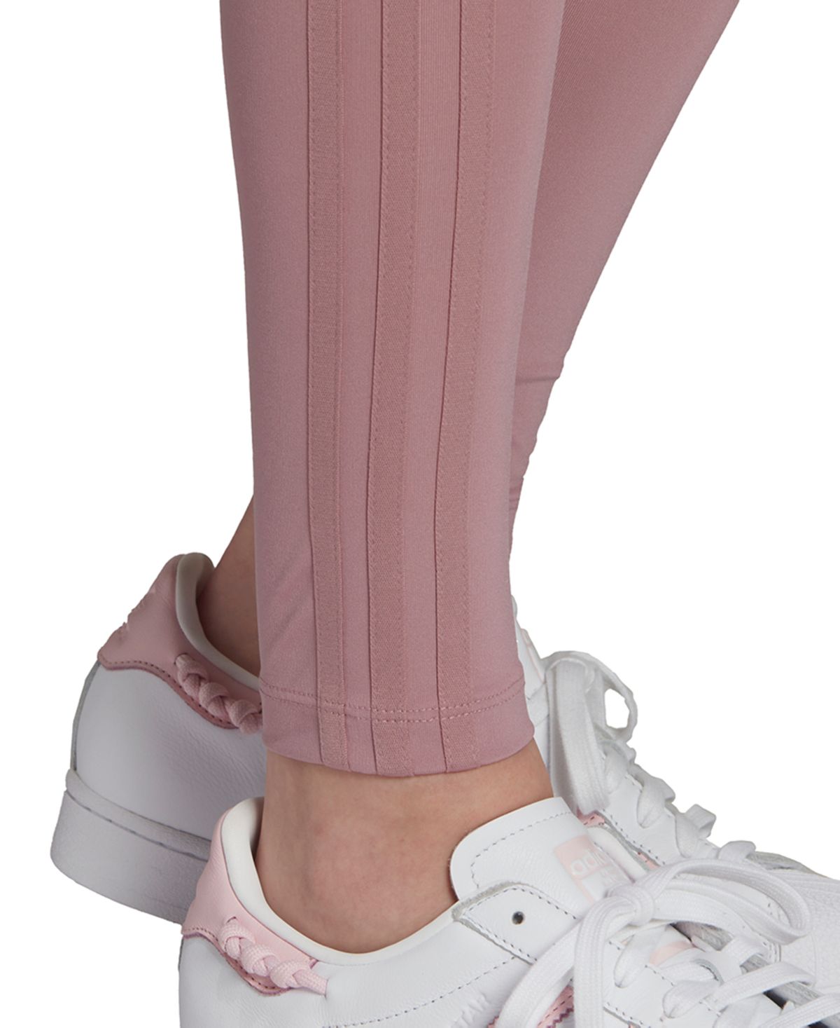 Calça legging feminina adidas roxa tamanho grande