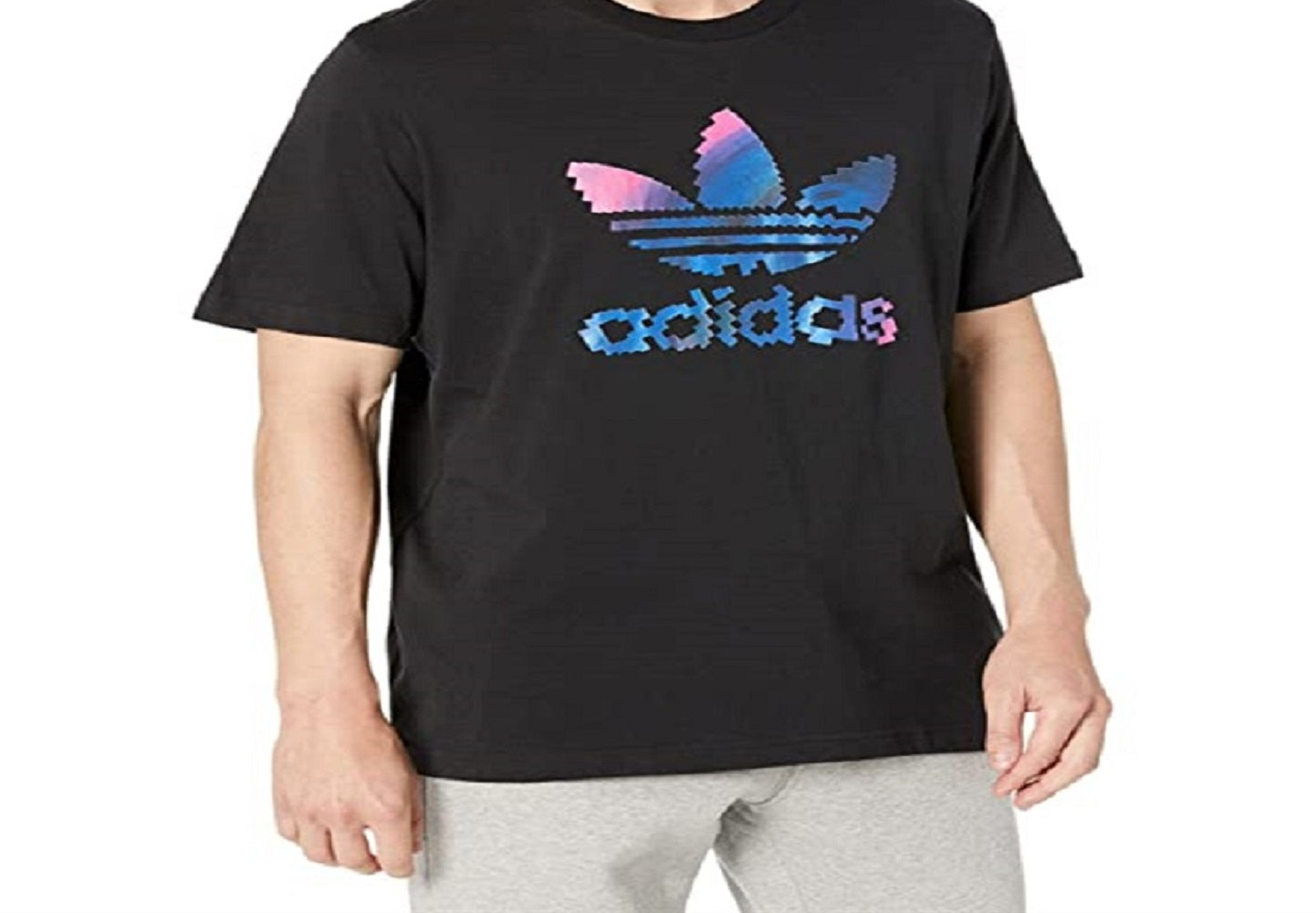 Camiseta Adidas Trefoil Series Masculina Preta Tamanho P