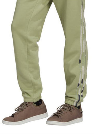 Calça de moletom camuflada masculina adidas verde tamanho GG