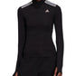 Blusa Adidas Hyperglam Quarter Zip Feminina Preta Tamanho XS