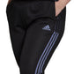 Calça de corrida feminina Adidas Tiro 21 preta, tamanho 3X