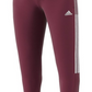 Calça de corrida Tiro feminina da Adidas vermelha, tamanho X-Large