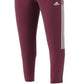 Calça de corrida Tiro feminina da Adidas vermelha, tamanho X-Large