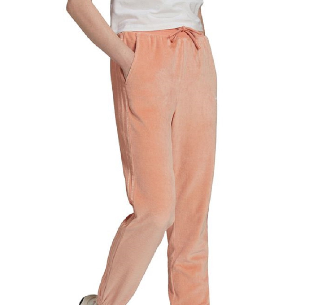 Calça jogger slim feminina adidas laranja tamanho médio