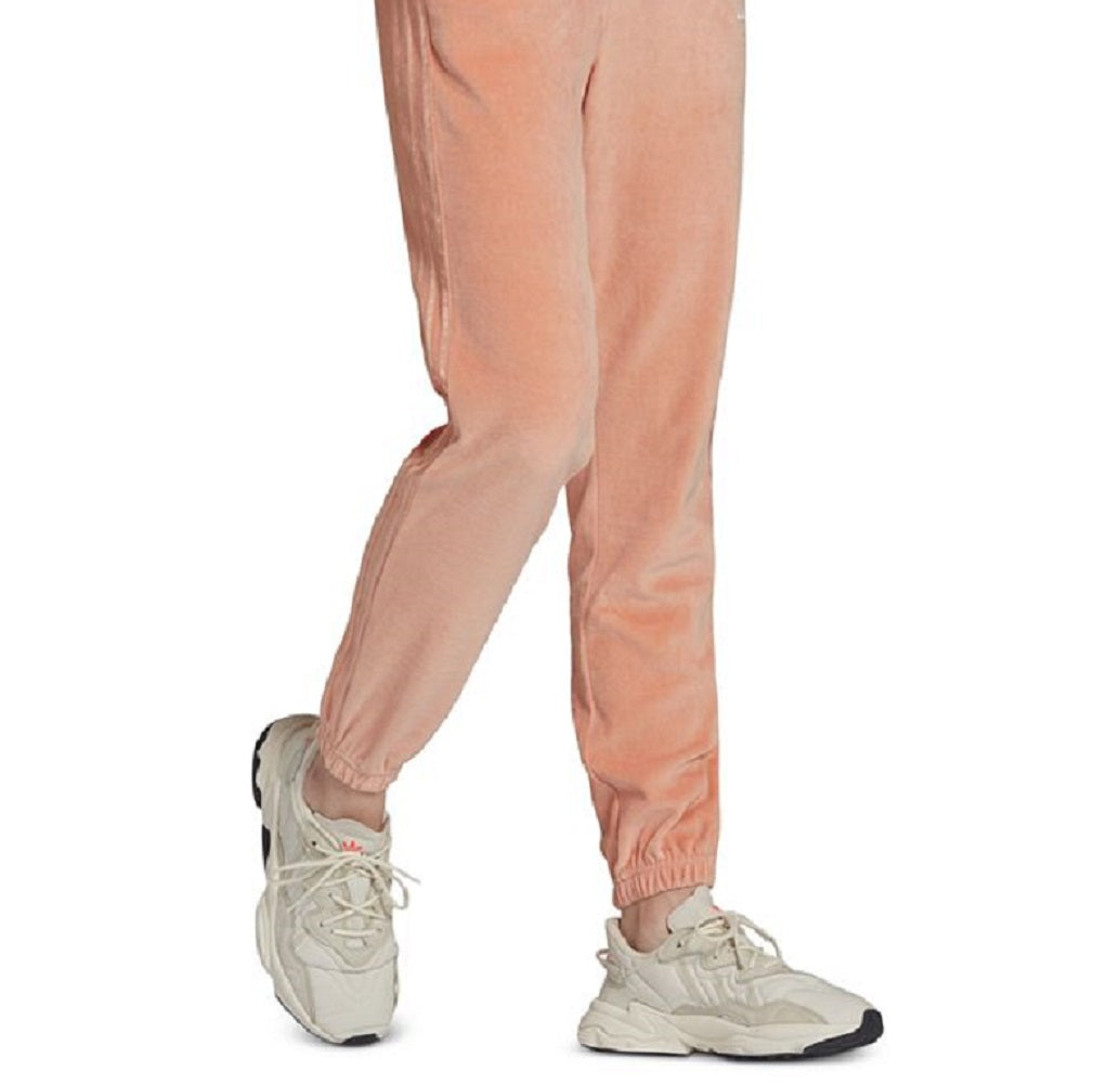 Calça jogger slim feminina adidas laranja tamanho médio