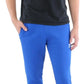 Calça de moletom adidas Essentials Slim Ft Tapered Leg Masculina Azul Tamanho Médio