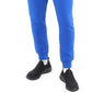 Calça de moletom adidas Essentials Slim Ft Tapered Leg Masculina Azul Tamanho Médio