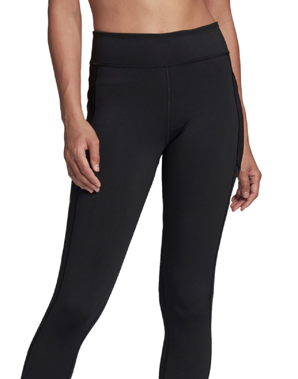Calça legging feminina adidas Aeroready Tennis Match, preta, tamanho extragrande