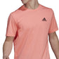 Camiseta Adidas Feelready Performance Masculina Vermelha Tamanho Grande