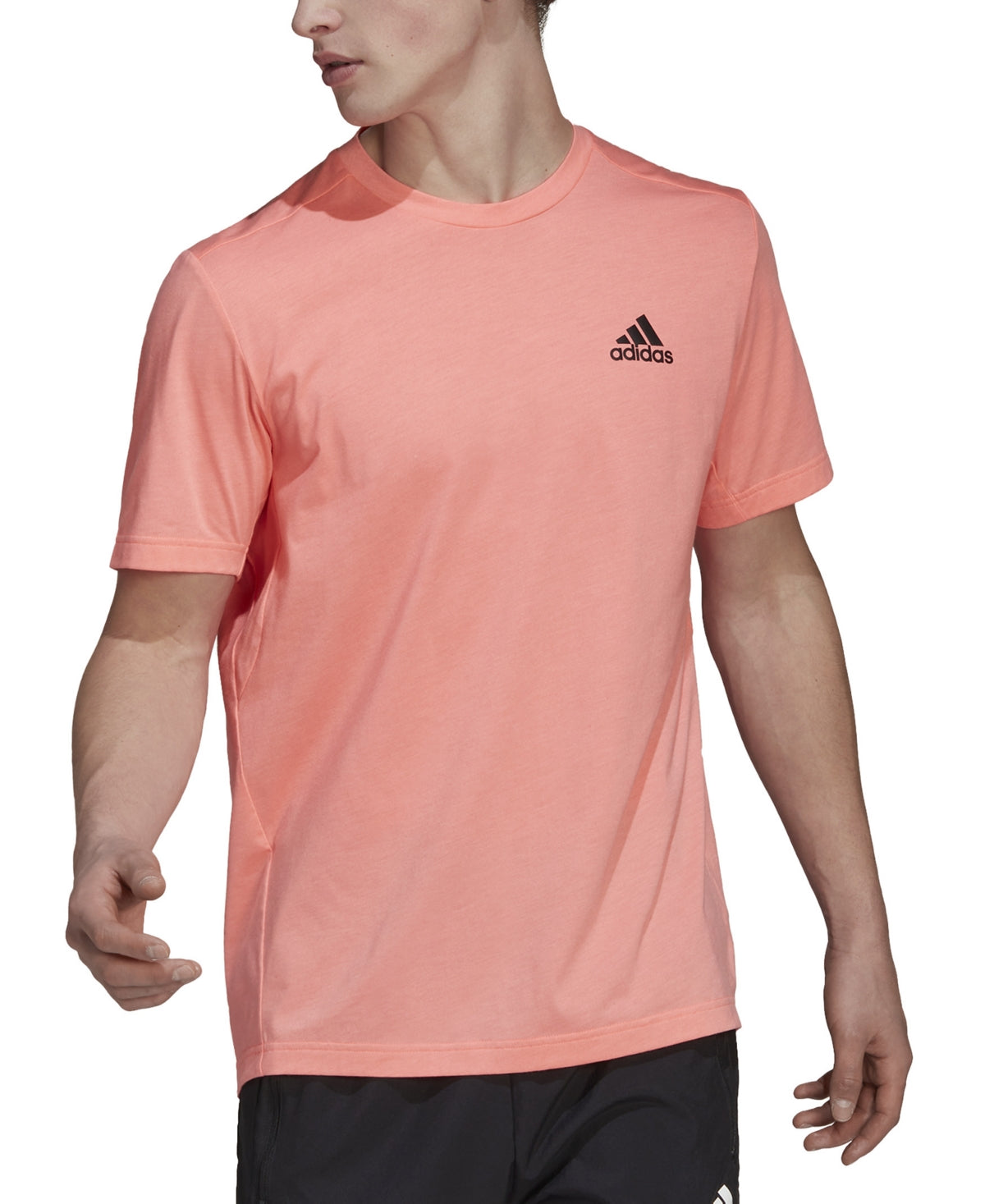 Camiseta Adidas Feelready Performance Masculina Vermelha Tamanho Grande