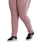 Calça Adidas Feminina Cintura Média Slim, Rosa, Tamanho 3X