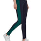 Leggings Adidas Colorblocked Feminina Azul Tamanho Médio