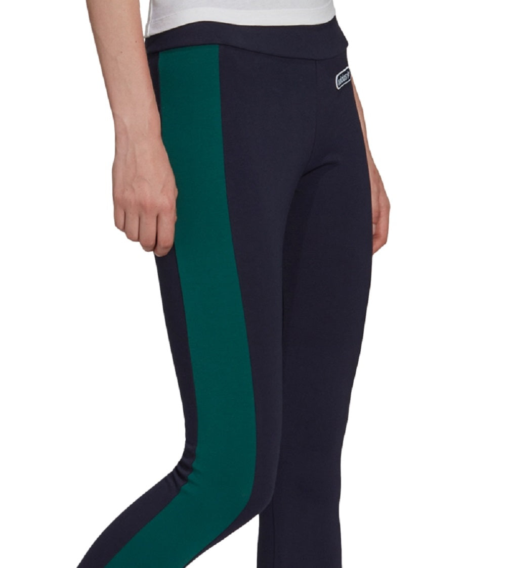 Leggings Adidas Colorblocked Feminina Azul Tamanho Médio