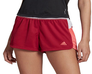 Shorts Adidas Pacer Feminino Vermelho Tamanho X-G