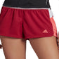 Shorts Adidas Pacer Feminino Vermelho Tamanho X-G