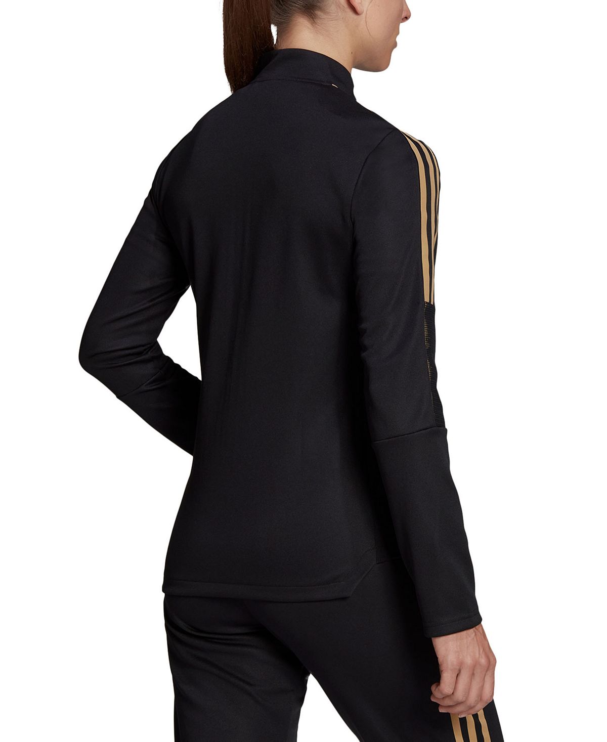 Jaqueta Adidas Tiro 21 Feminina Preta Tamanho Médio