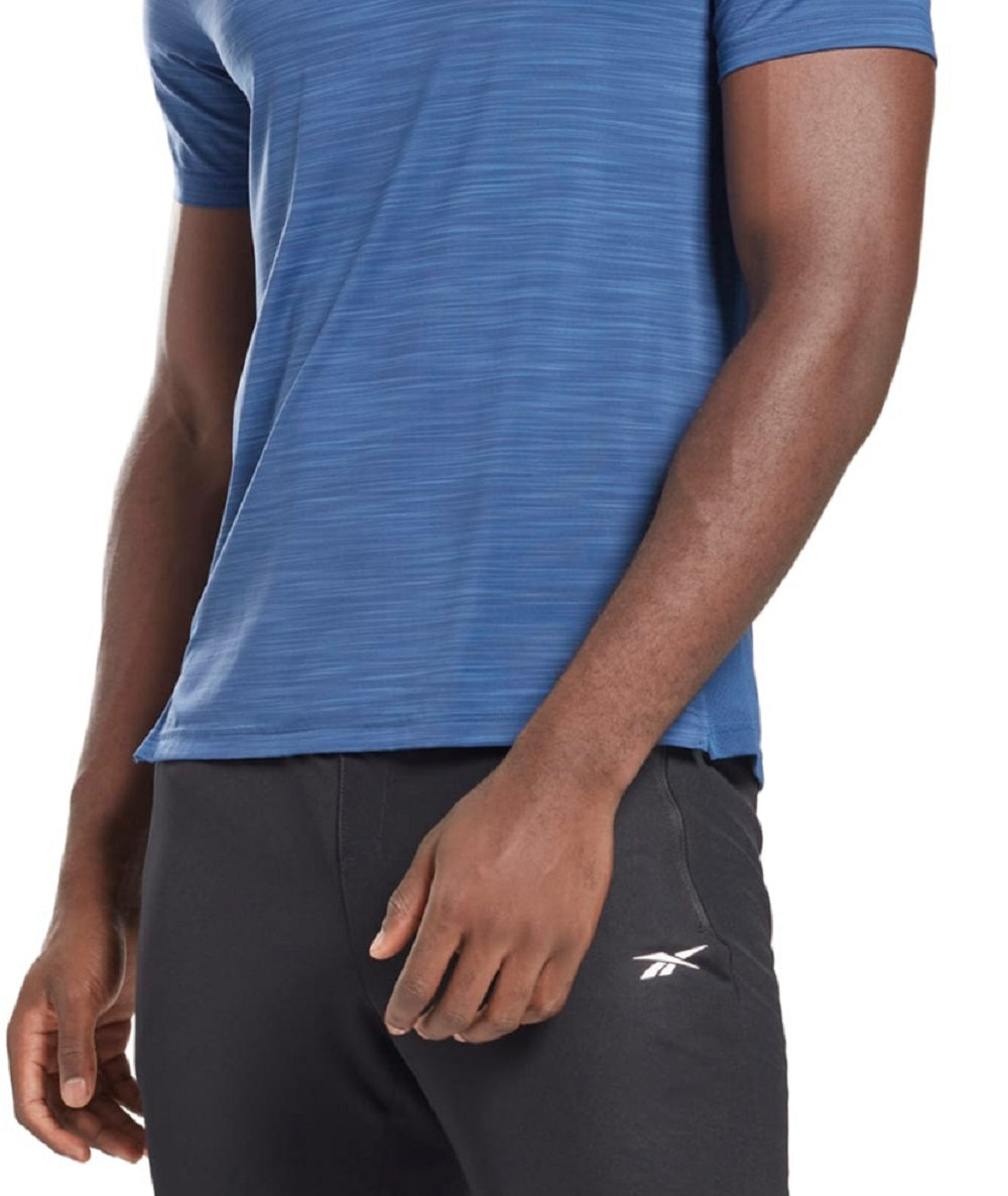 Camiseta Reebok Training Session Masculina Azul Tamanho P