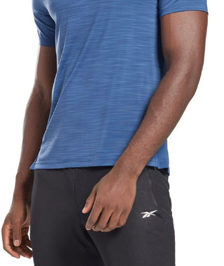 Camiseta Reebok Training Session Masculina Azul Tamanho P