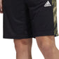 Shorts Adidas Feelstrong Regular Fit Camuflado Performance Masculino Verde Tamanho Médio
