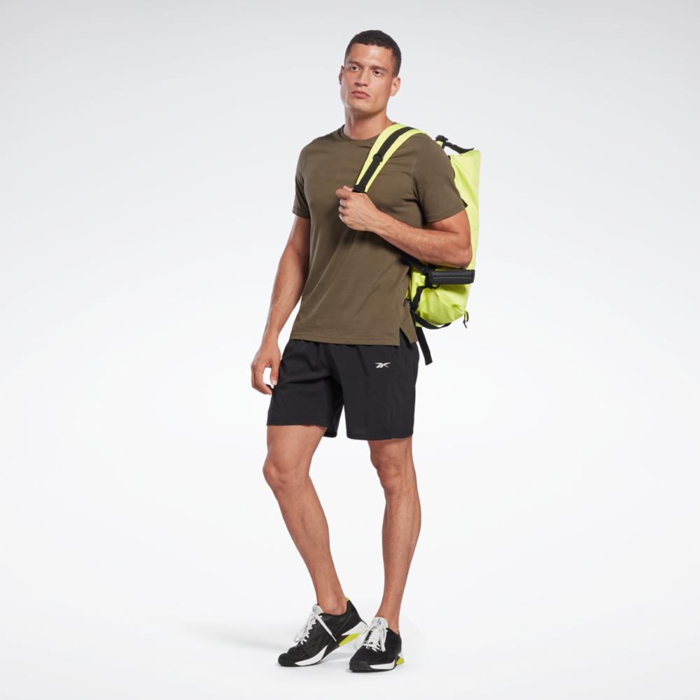 Shorts Reebok Training Session Speed ​​Masculino Preto Tamanho Médio