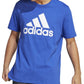 Camiseta Adidas Masculina Badge Of Sport Azul Tamanho Grande