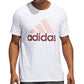 Camiseta Adidas Masculina Badge Of Sport Branca Tamanho Médio