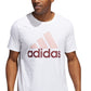 Camiseta Adidas Masculina Badge Of Sport Branca Tamanho Médio