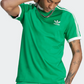 Camiseta Adidas Masculina 3 Listras Algodão Verde Tamanho P