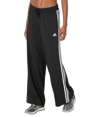 Calça adidas Essentials 3-Stripes Wide Leg Feminina Tamanho P