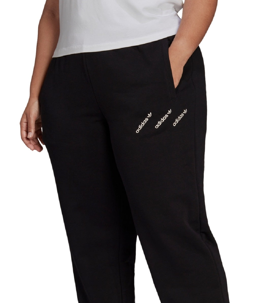 Calça de corrida feminina adidas preta tamanho 1X