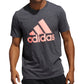 Camiseta Adidas Masculina Badge Of Sport Logo Cinza Tamanho P