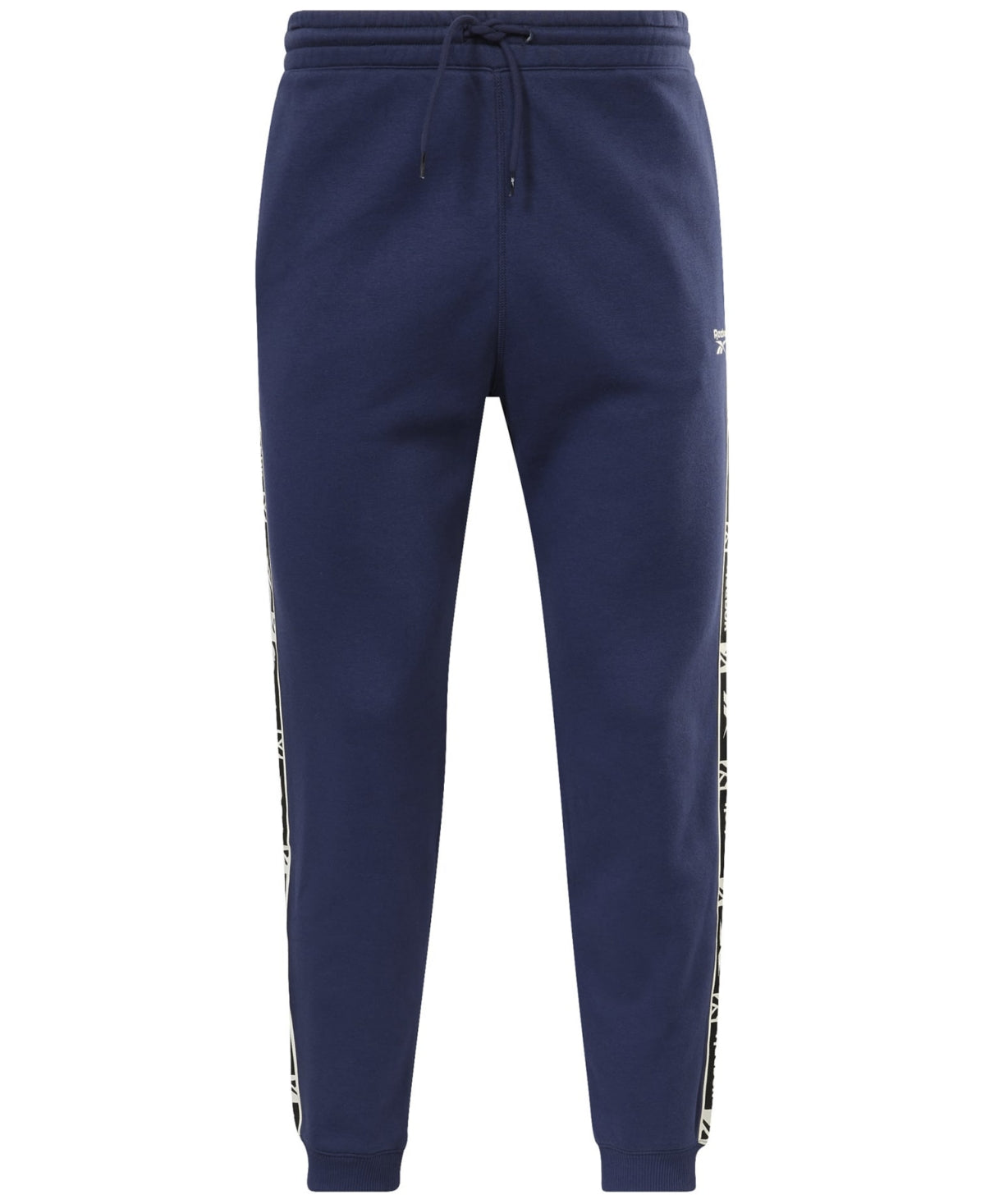 Calça de moletom Reebok Masculina Listrada com Logotipo Azul, Tamanho X-G