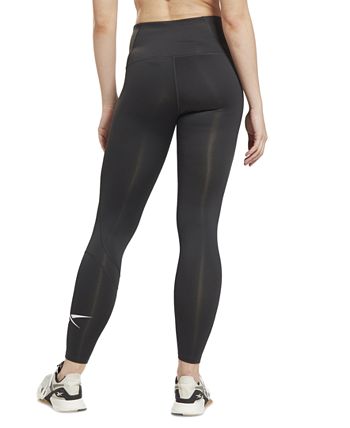 Leggings Reebok Workout Ready Vector Femininas Pretas Tamanho X-S