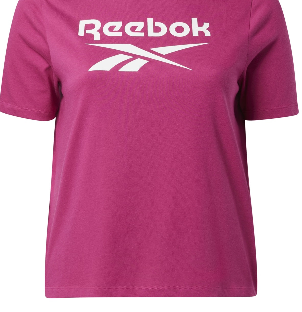 Camiseta Reebok Feminina com Logo Rosa Tamanho 2X