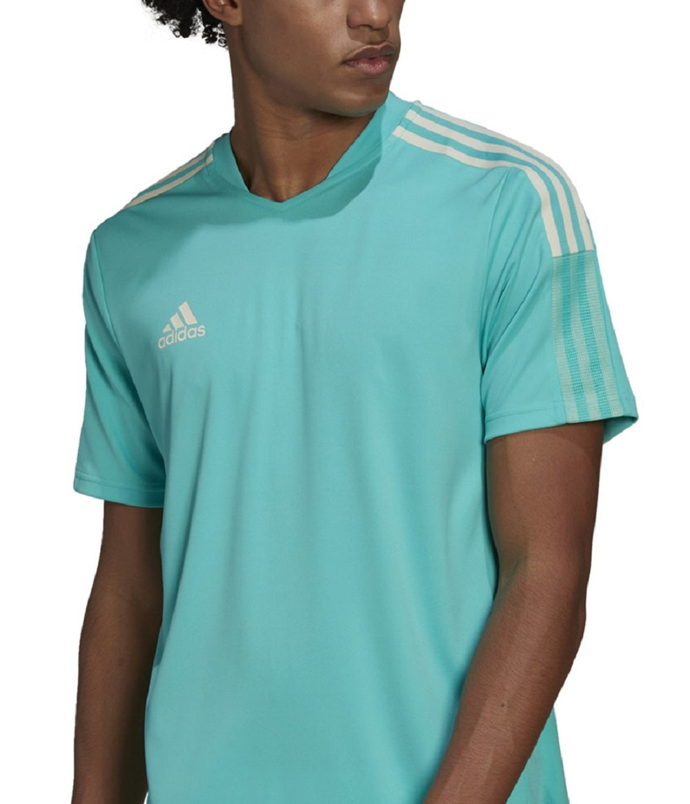 Camisa Adidas Tiro 21 Masculina Azul Tamanho XX-G