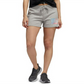 Shorts esportivos femininos adidas multi cinza tamanho GG