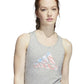 Regata Adidas Americana Graphic Feminina Cinza Tamanho X-G