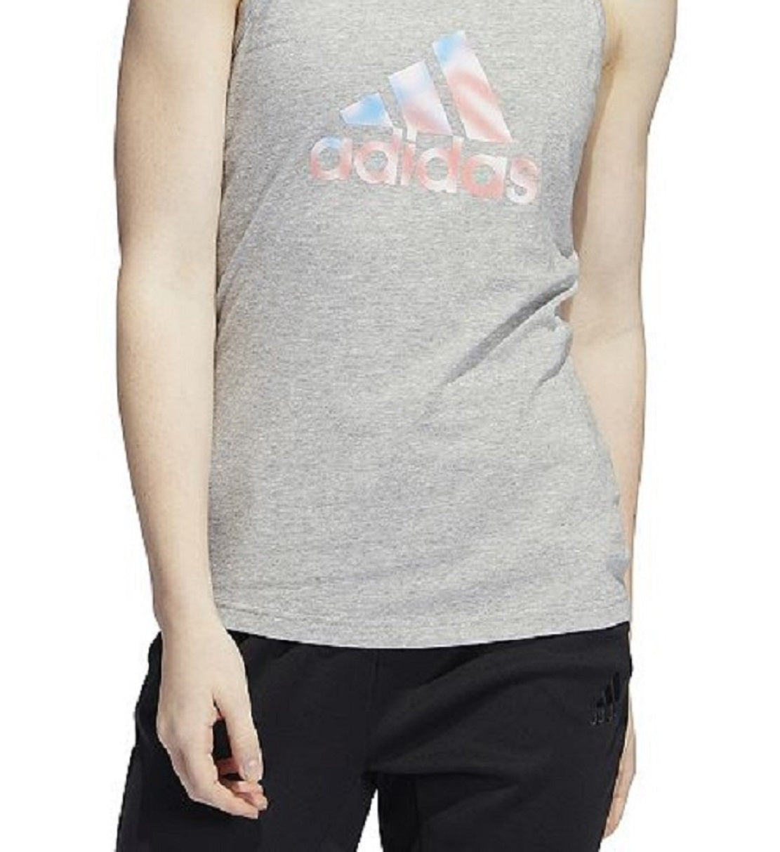 Regata Adidas Americana Graphic Feminina Cinza Tamanho X-G