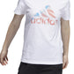 Camiseta Adidas Americana Logo Feminina Branca